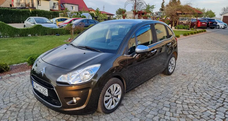 citroen dolnośląskie Citroen C3 cena 23800 przebieg: 123500, rok produkcji 2013 z Świdnica